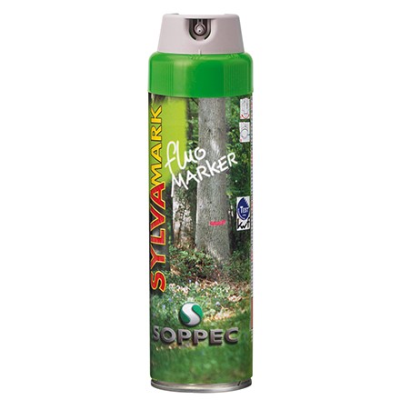 Forstmarkierspray von Soppec Fluo Marker in Farbe gruen 500ml